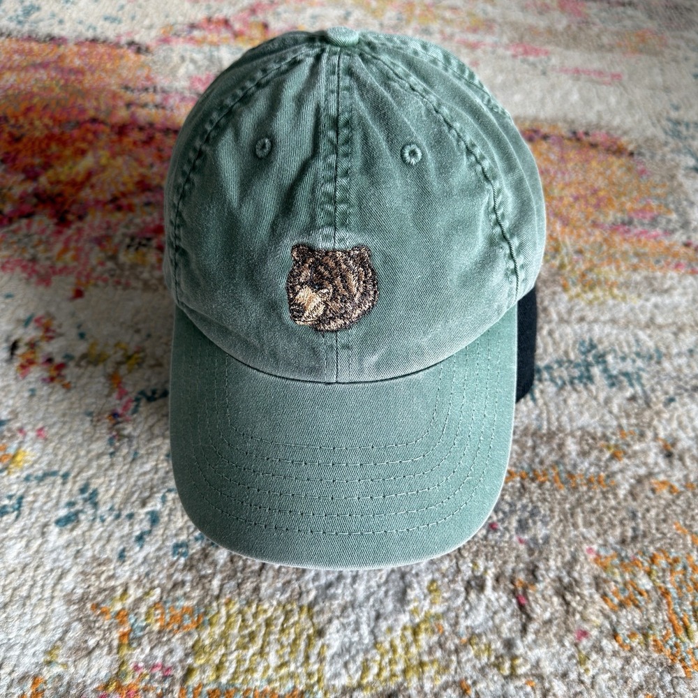 Filson Embroidered Bear Low Profile Cap Washed Made USA Camp Outdoor Hunting